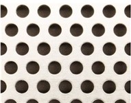 LAMIERA FOR.ACC.ZINC. SPESS.1,5 mm FORO(R)3 PASSO(T)5 - DIM. 2x1