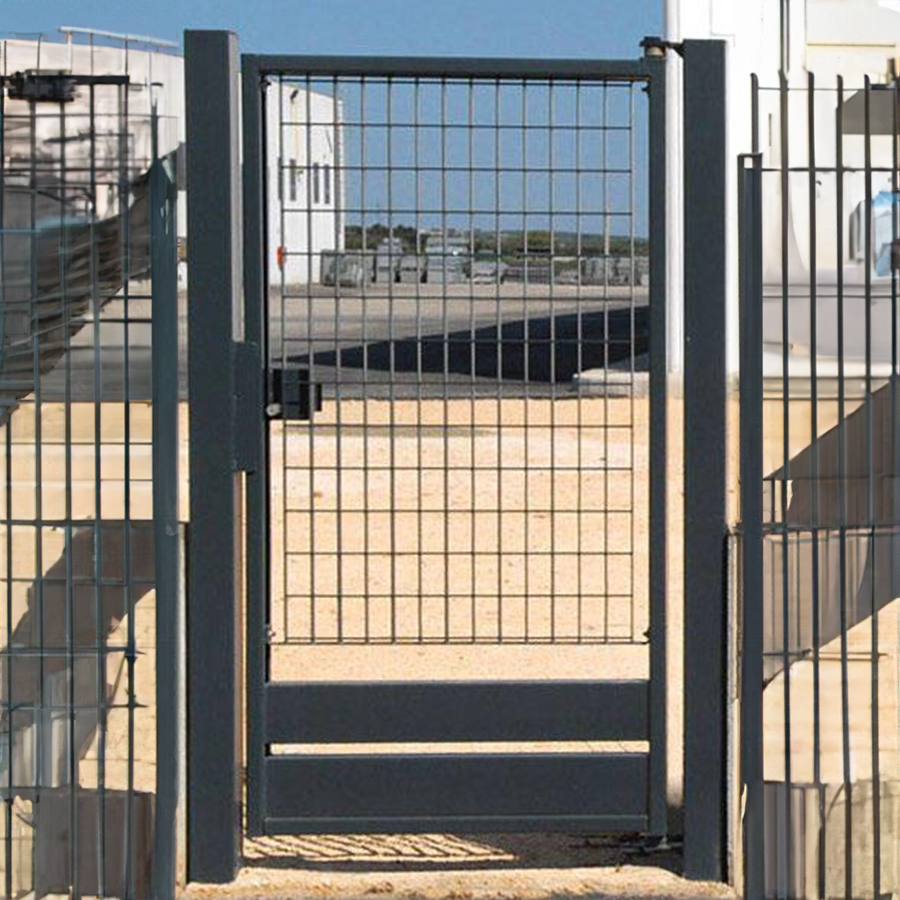 CANCELLI AD UNA E A DUE ANTE IN GRIGLIATO - immagine 2